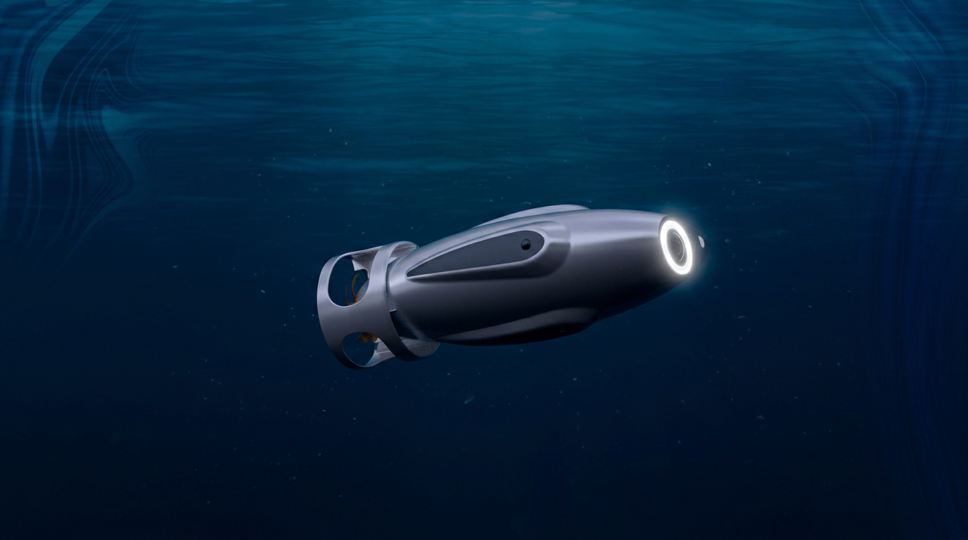 Depths Explorer submarine pod, VRED render
