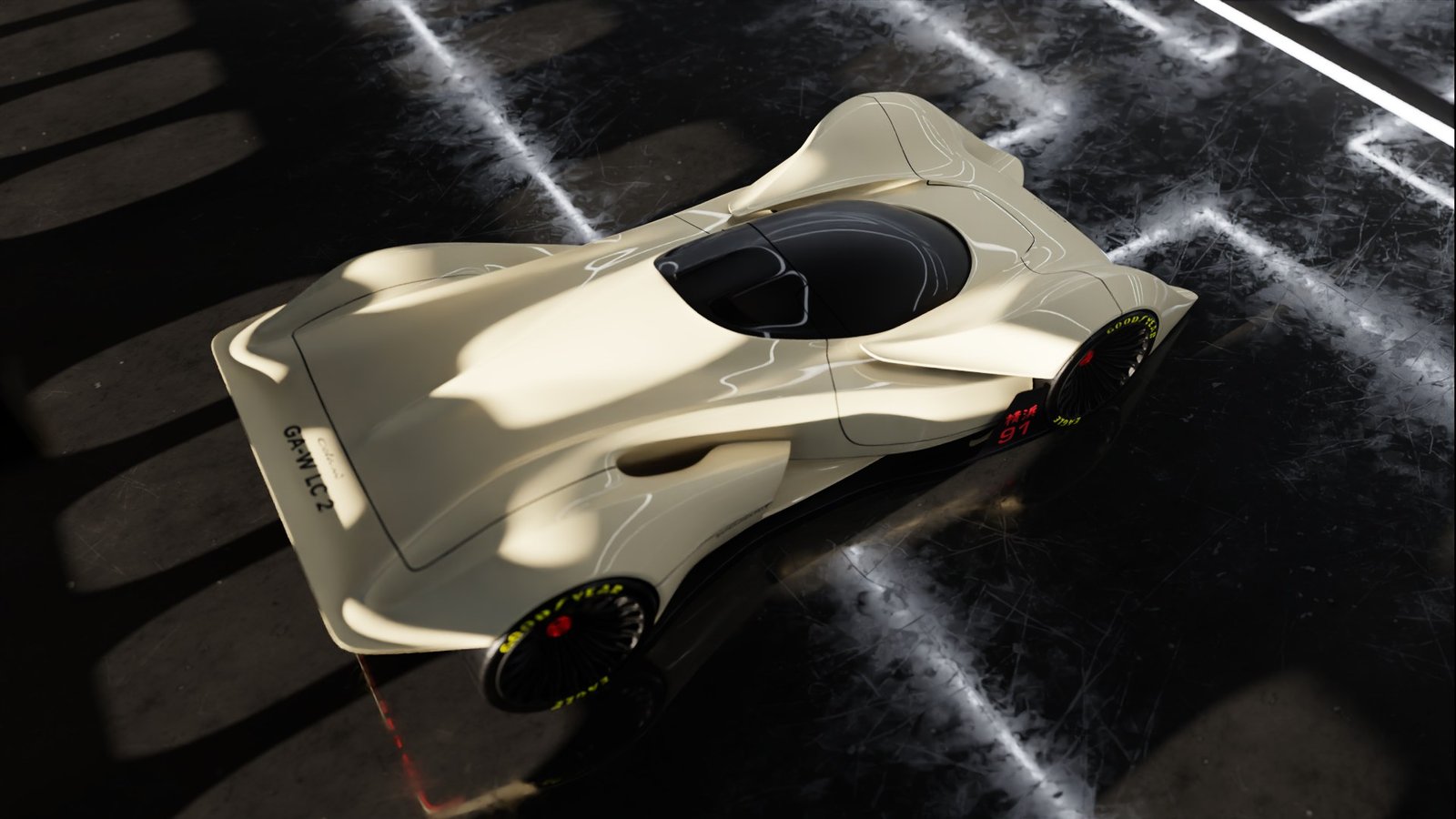 Colani Stingray, Base livery