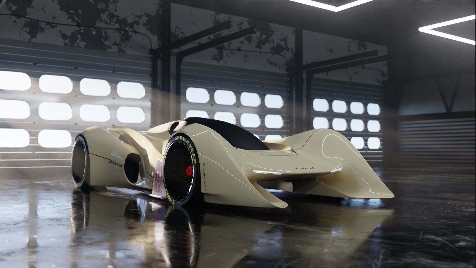 Base car livery, render 1