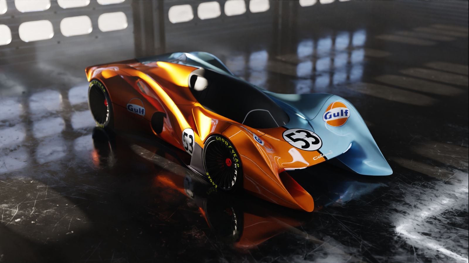 Gulf split livery