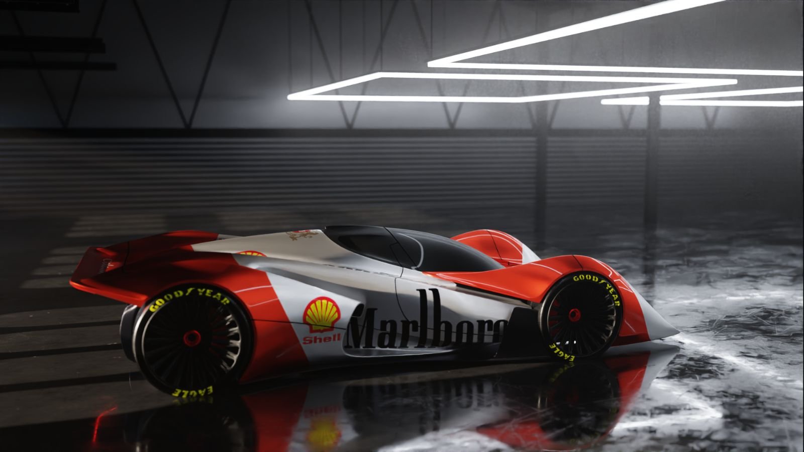 Marlboro livery, render 2