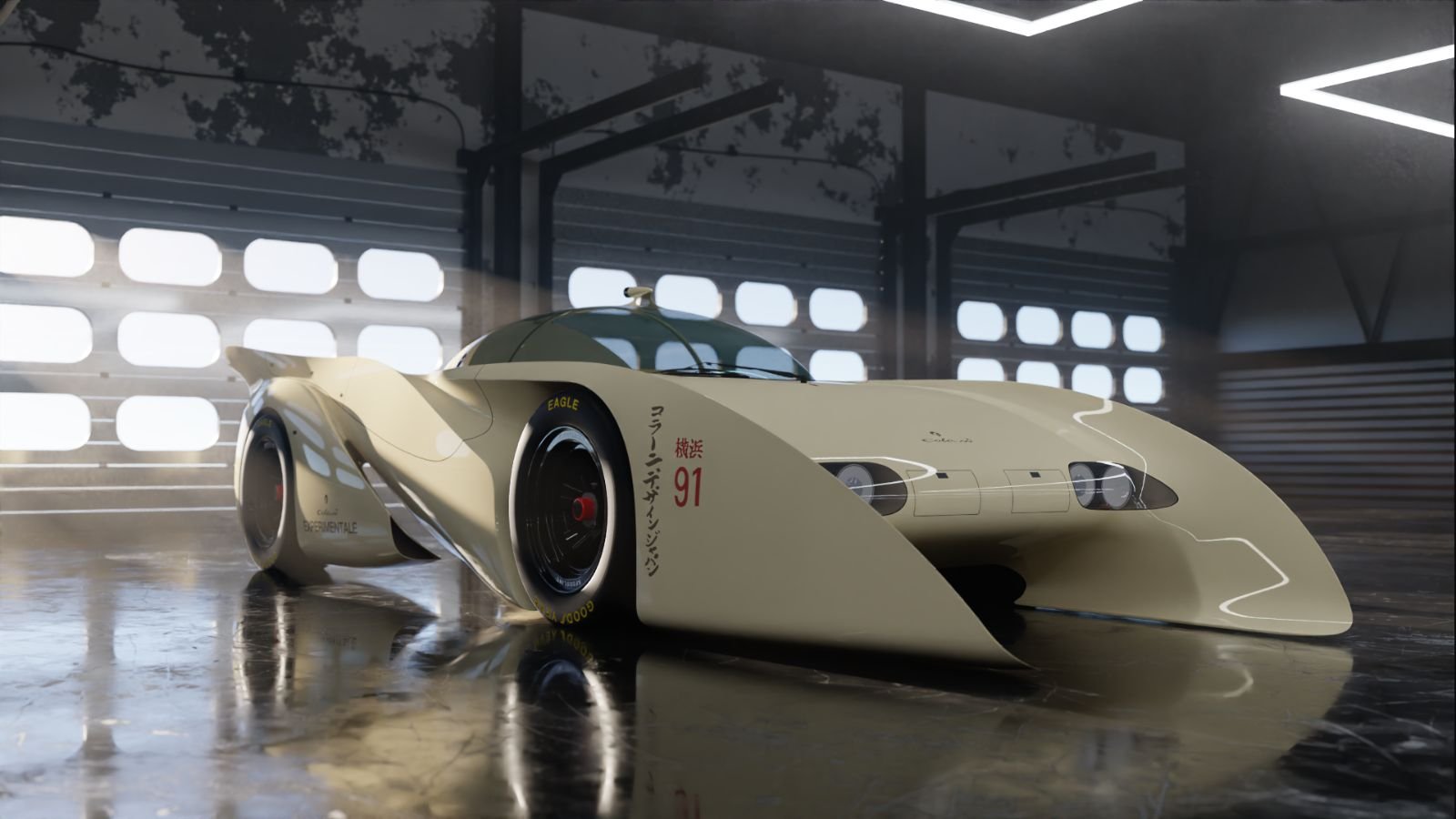 Original prototype livery, render 1
