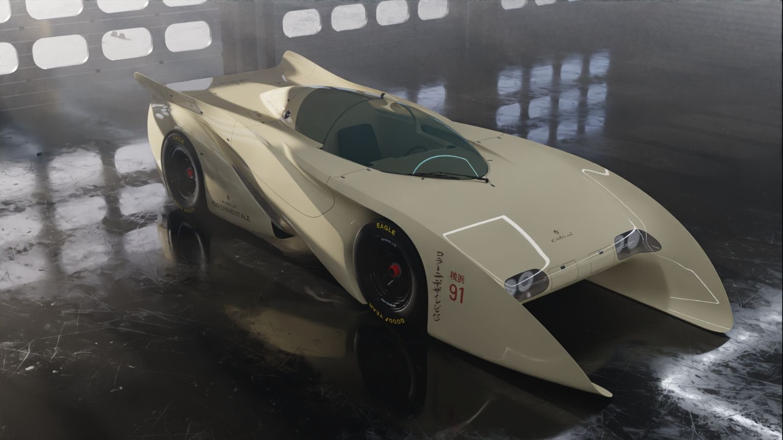Original 1960s prototype livery