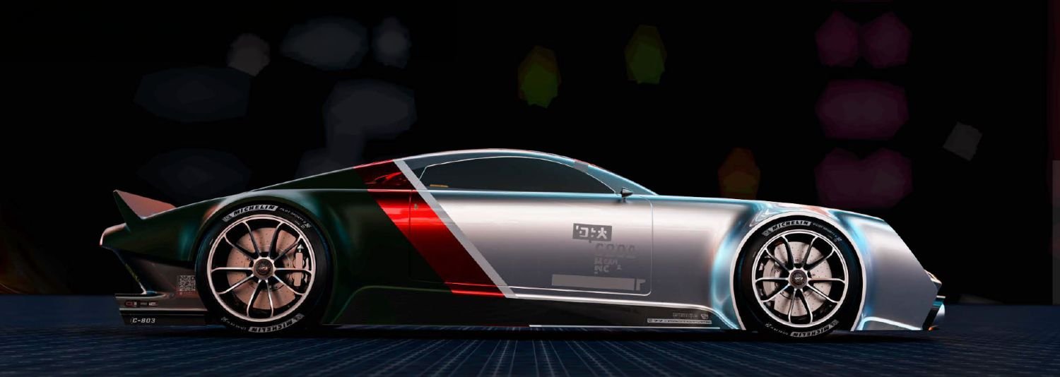 Porsche 977, side view